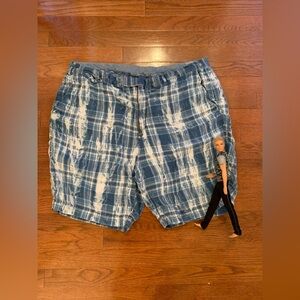MENS POLO RALPH LAUREN INDIAN MADRAS WALKING SHORTS 42 TIE DYE RESORT NYC